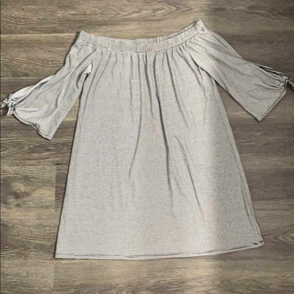 Off the shoulder dress